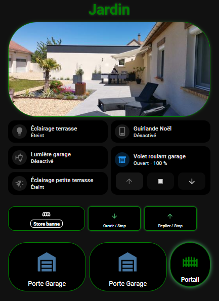 Éclairage et arrosage jardin